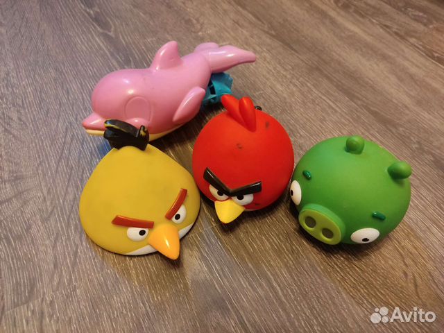Angry Birds игрушки для ванной