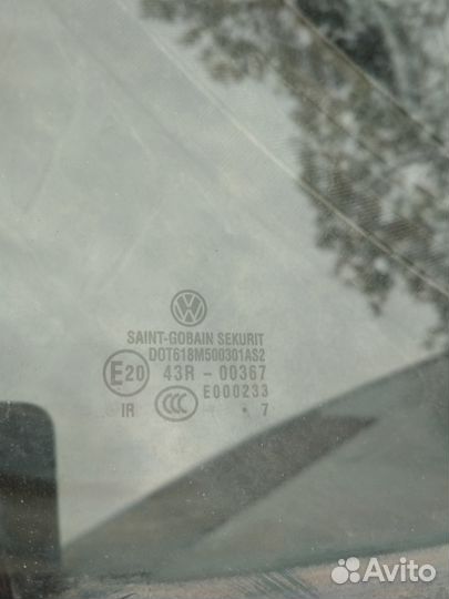 Volkswagen Phaeton стекло двери передней правой