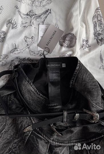 Balenciaga юбка лонг premium