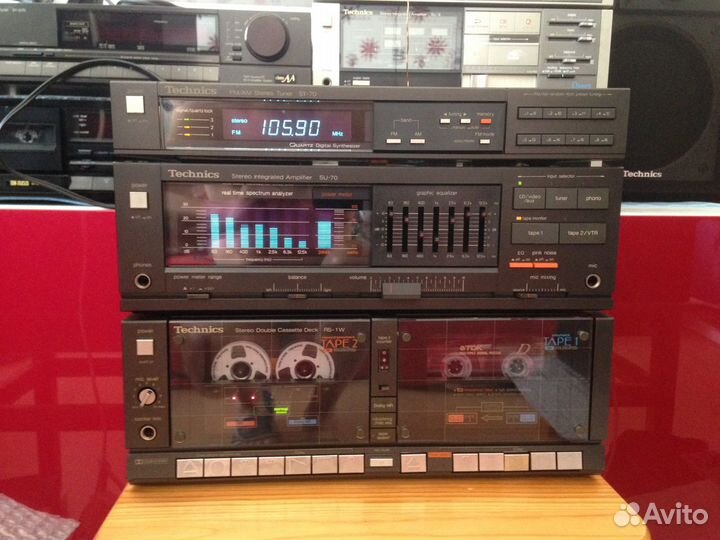 Technics RS-1W,RS-8R.70,SH-E7,SU-6,7,SU-70,SL-6,10