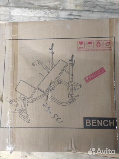 Скамья силовая многофункциональная под штангу Alpi