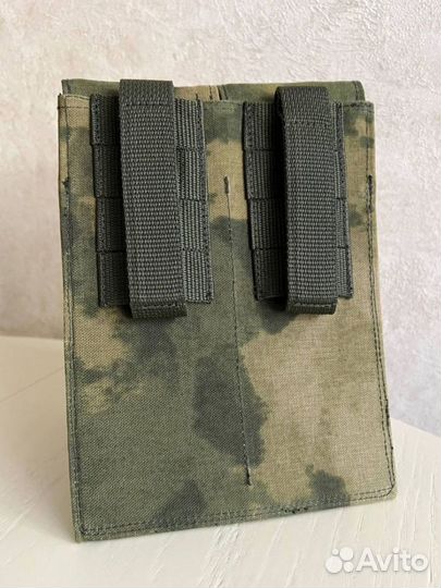 Подсумок на 2 магазина ак закрытый 