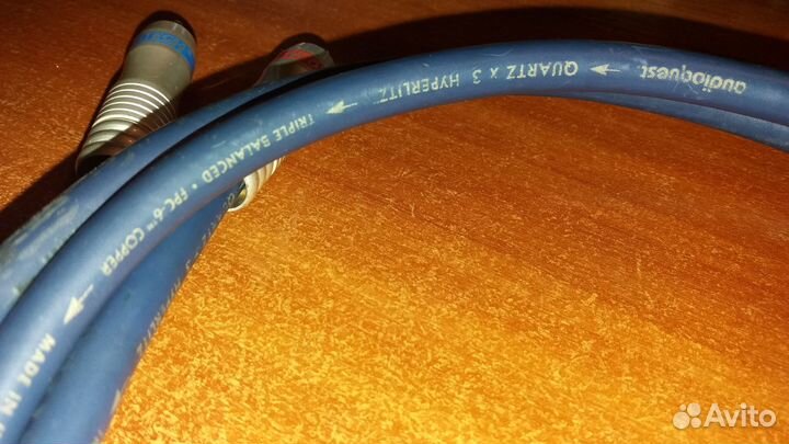 Межблочный кабель AudioQuest Quartz x3