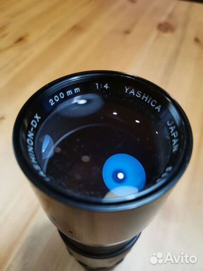 Объектив М42 yashica 200mm f1:4