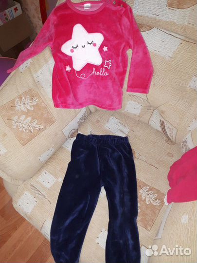 Костюм флисовый и поддева