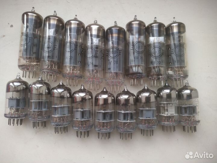 Радиолампа 6ф3п и 6н2п