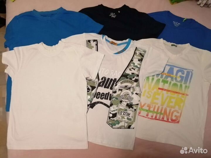 Вещи пакетом на мальчика, рост 140-146