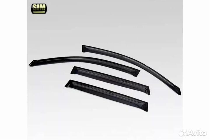 Дефлекторы окон (ветровики) на окна