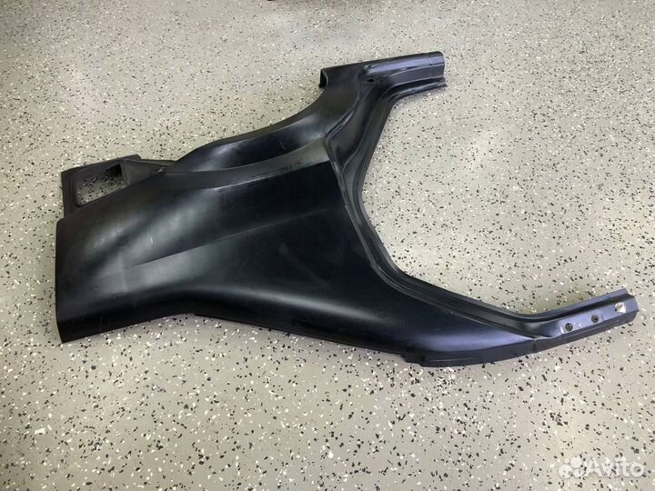 Крыло заднее левое Renault Logan 04-16