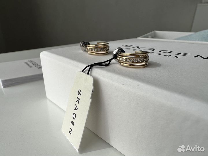 Серьги Skagen новые