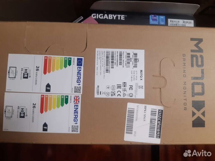 Gigabyte M27Q X (2к 240гц)