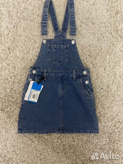 Джинсовый сарафан