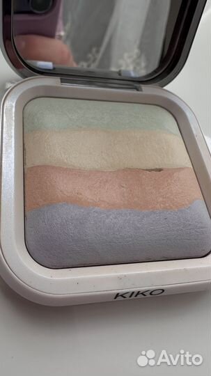 Фиксирующая корректирующая пудра Kiko