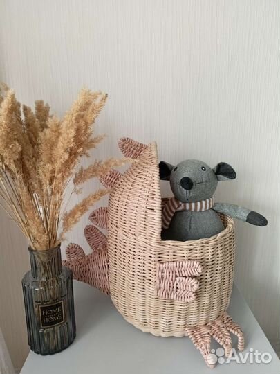 Корзина плетеная