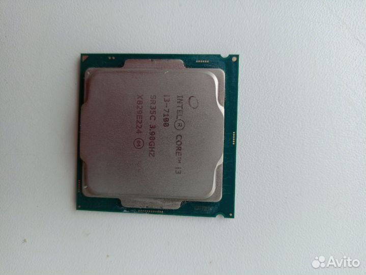 Процессор intel core i3 7100