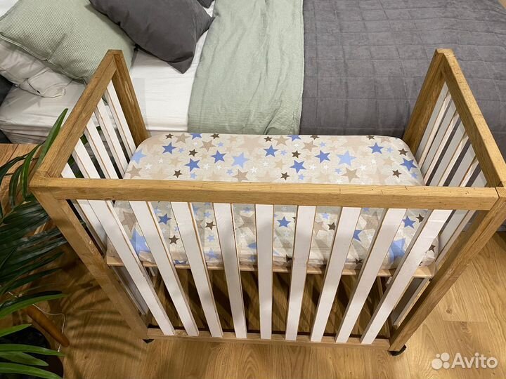Детская кроватка приставная