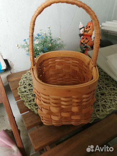 Корзина плетеная