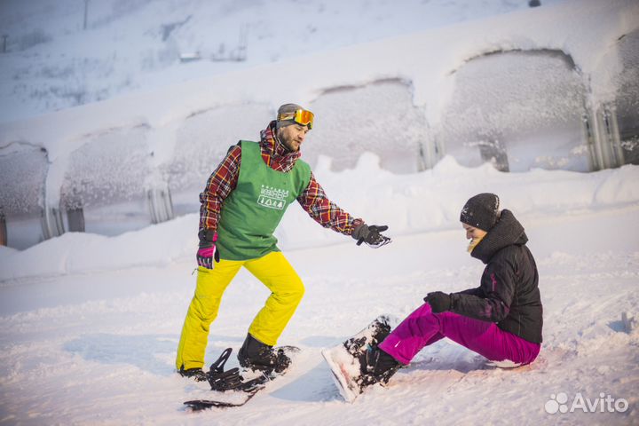 Инструкторы: горные лыжи и сноуборд