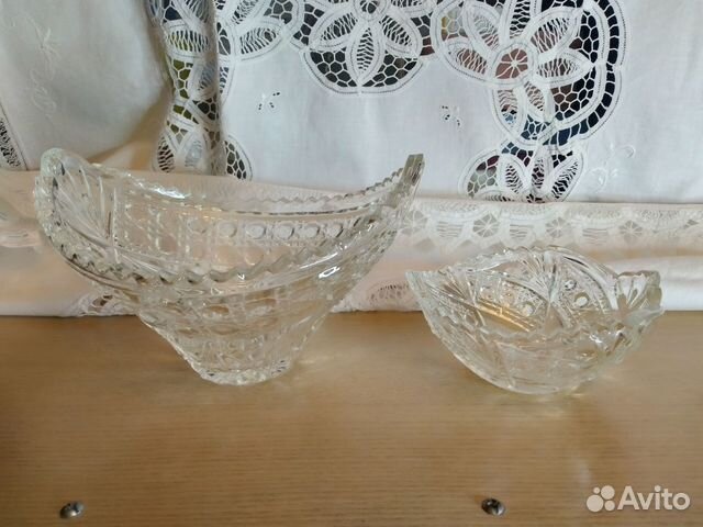 Вазы хрусталь СССР