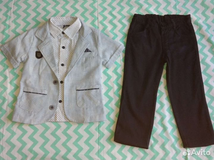 Нарядный костюм для мальчика 98-104