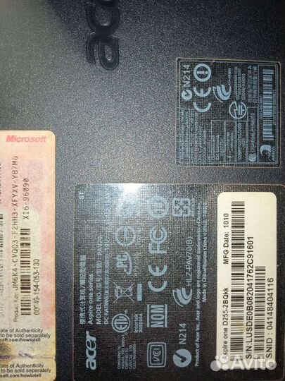 Продам нетбук на запчасти