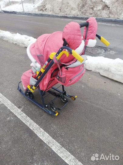 Санки коляска Ника 7-3