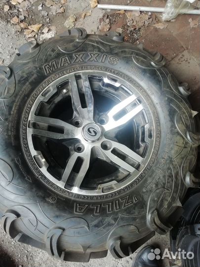 Колесо с диском ат27х11х12