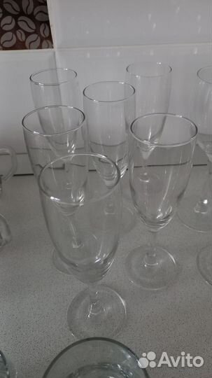 Рюмки, стаканы, бокалы