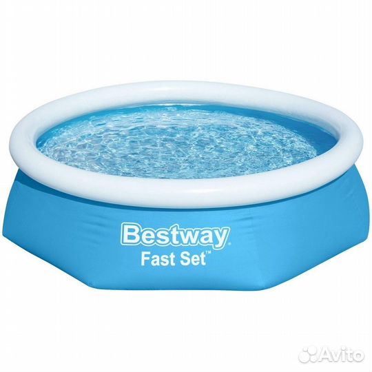 Бассейн Bestway Fast Set 366х76 с надувным бортом