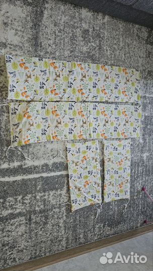 Бортики на детскую кроватку