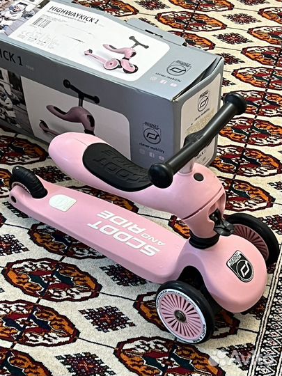 Самокат беговел детский scoot and ride