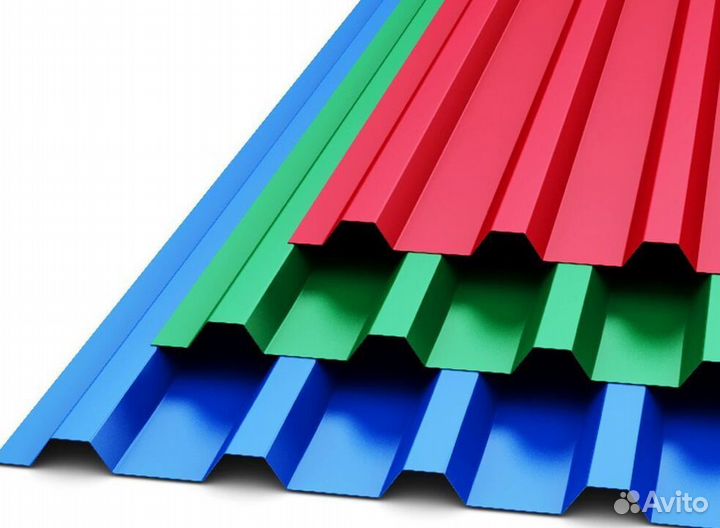 Профнастил 1200х2000 C8 синий RAL 5005-6698