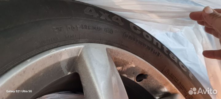 Колеса на volkswagen touareg r17 всесезонные