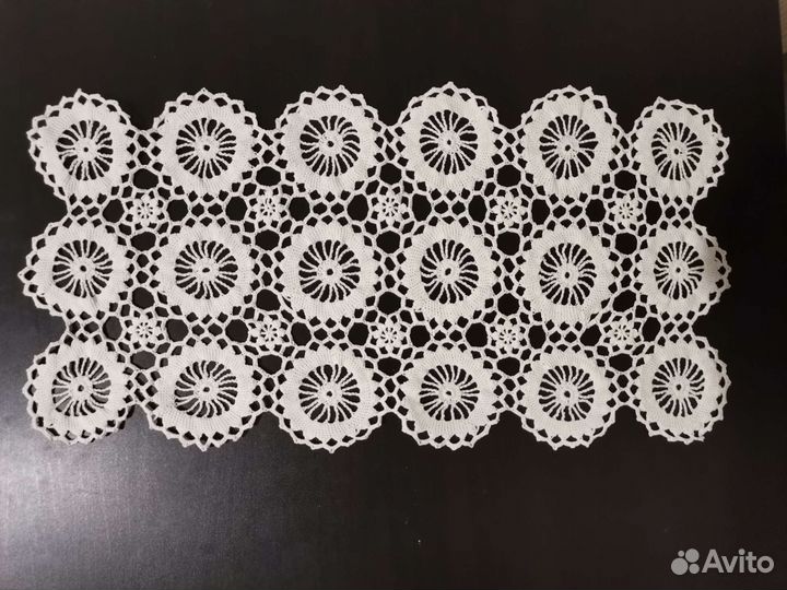 Салфетка вязанная крючком