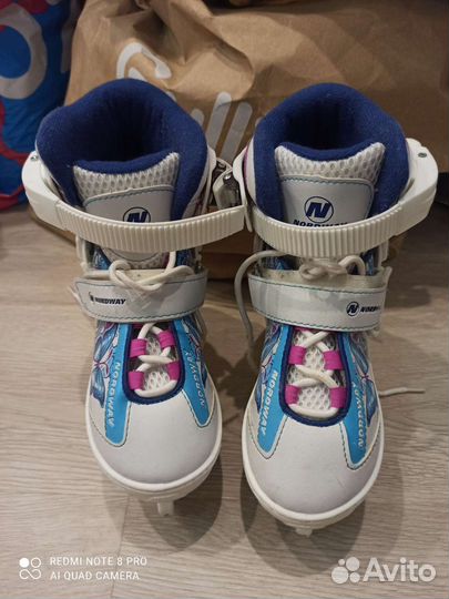 Коньки детские раздвижные р. 27 - 30