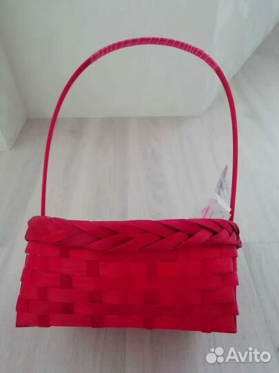 Корзина бамбуковая для цветов, подарков