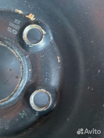 Диск стальной VAG R16