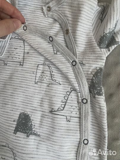 Слип и боди для новорожденного 56