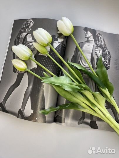 Силиконовые тюльпаны