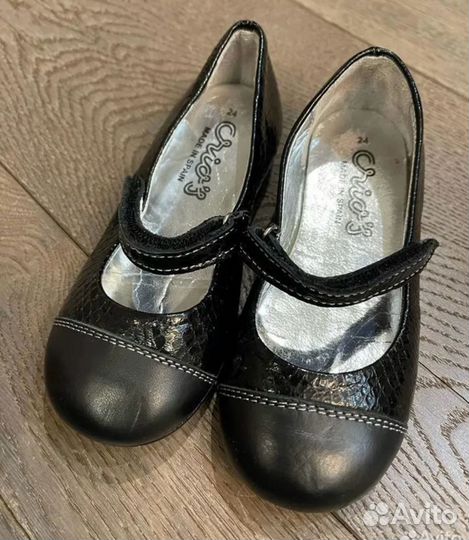 Туфли кожаные. Размер 24