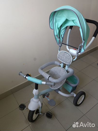 Детский трехколесный велосипед бу