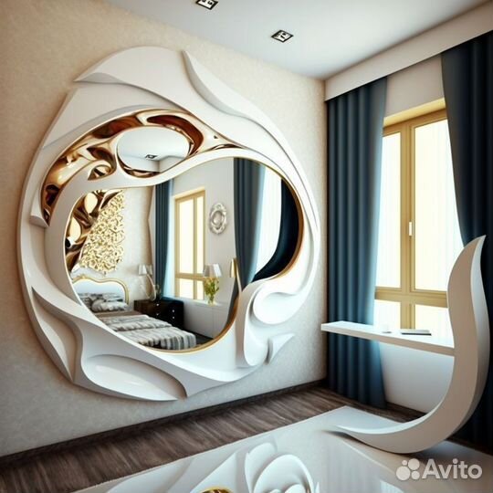 Зеркало настенное дизайнерское