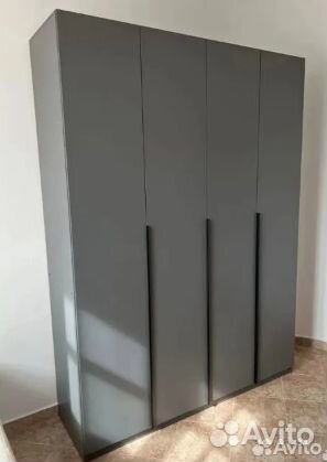 Шкаф распашной четырехдверный на 1600 Графит