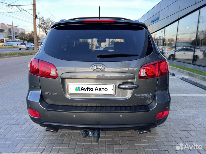 Hyundai Santa Fe 2.2 AT, 2008, 297 300 км