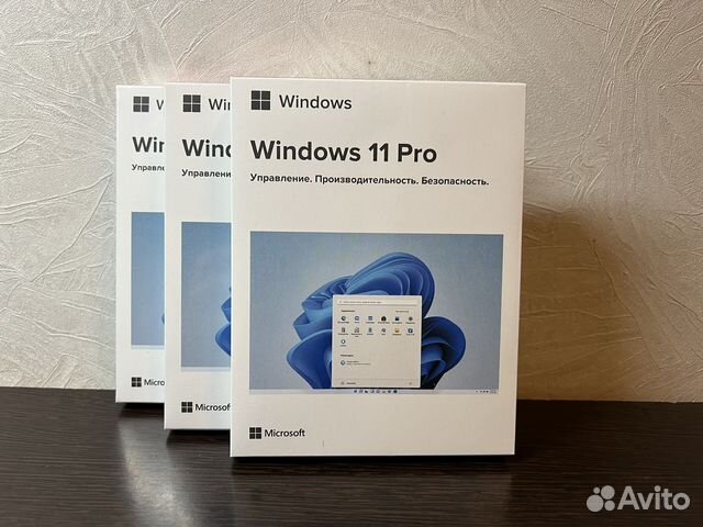 Windows 11 pro box русская версия
