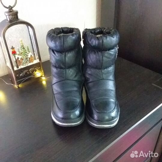 Дутики сапоги натуральная плотная шерсть рр 32