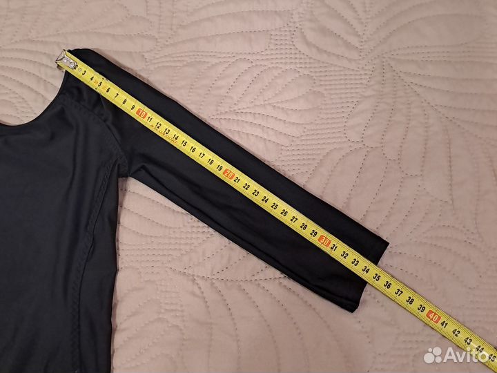 Купальник гимнастический и чешки/балетки