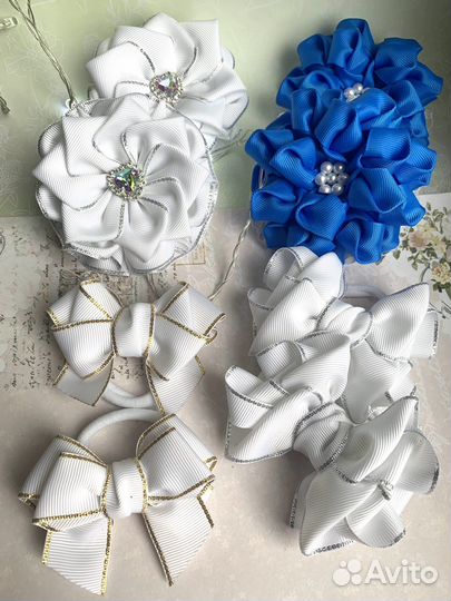 Банты школьные набор 8 шт