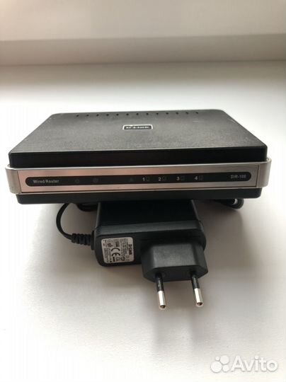 Проводной маршрутизатор D-Link DIR-100