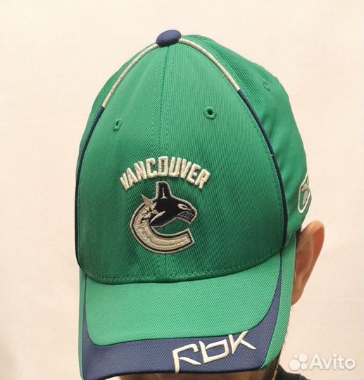 Винтажная кепка reebok NHL Vancouver